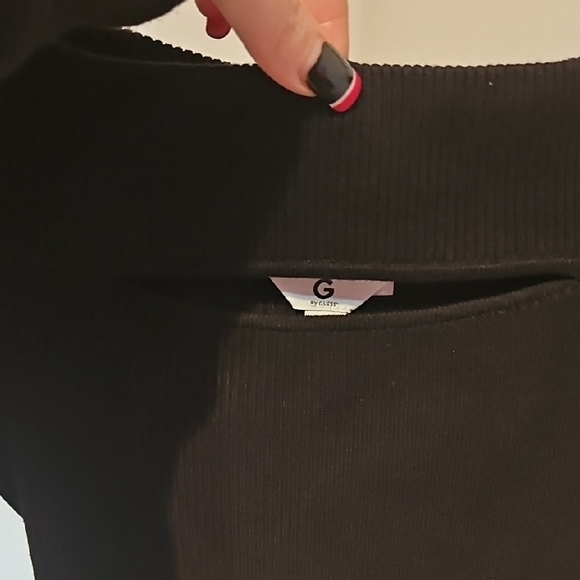 Ribbed‎ Striped Mini Dress - Picture 2 of 2